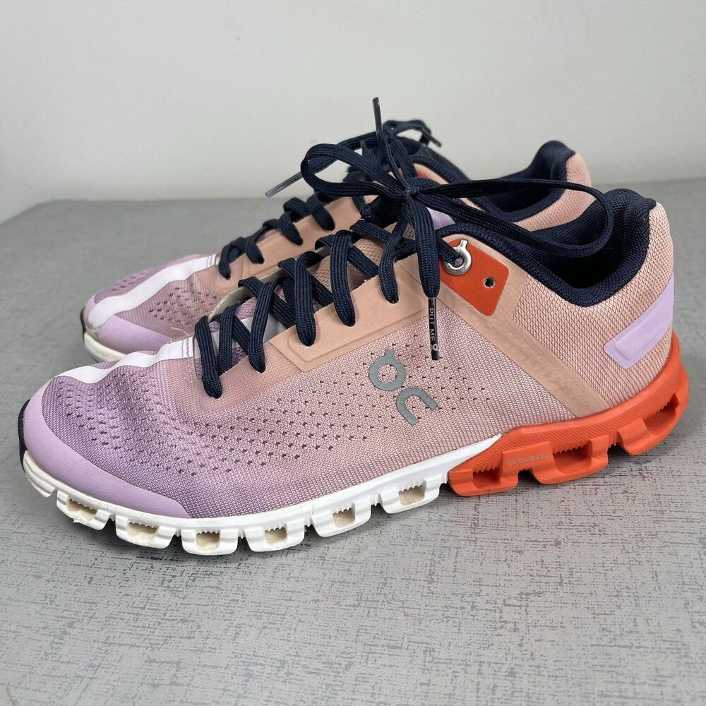 On‎ Cloudflow 3.0 Cotton Candy Women's 6.5 Running Shoes Sneakers Purple Orange